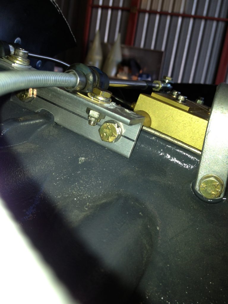Purge valve cable bracket